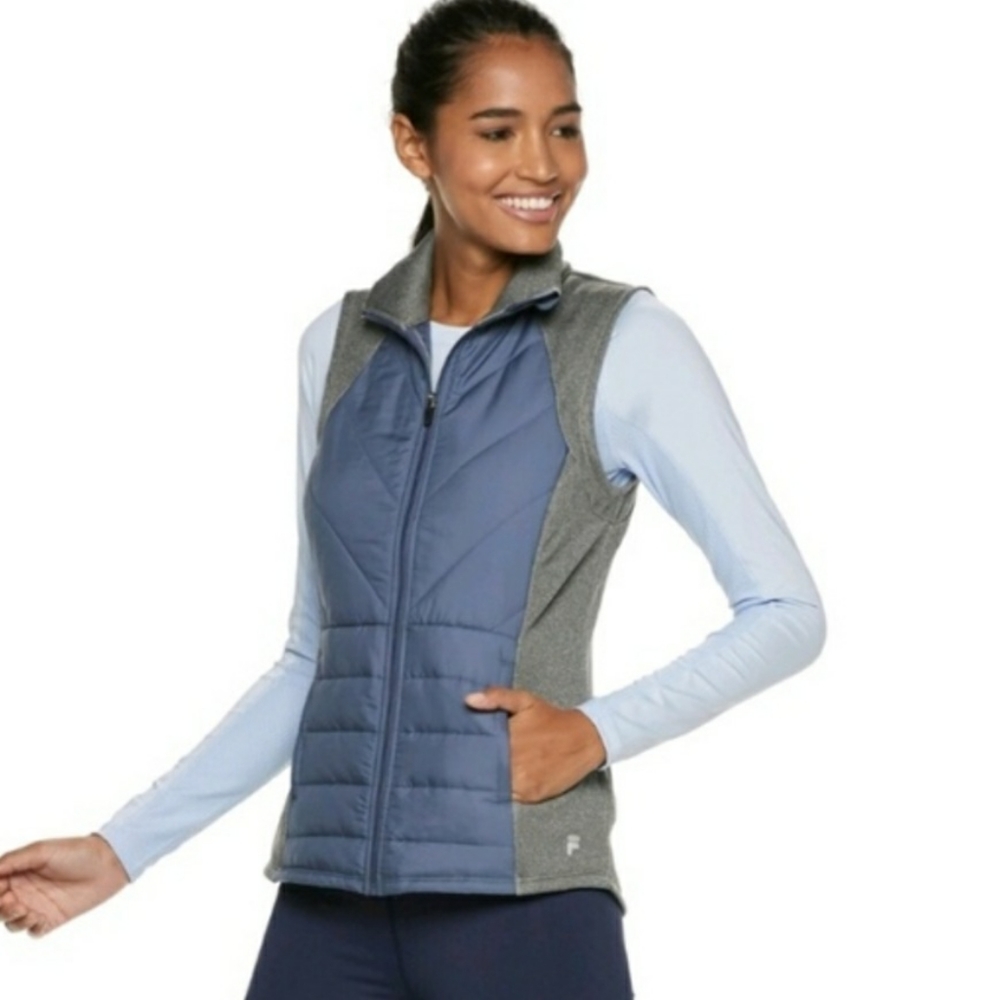 Fila Sport Tru-Warm Zip Vest Size Small NWT - Picture 2 of 13